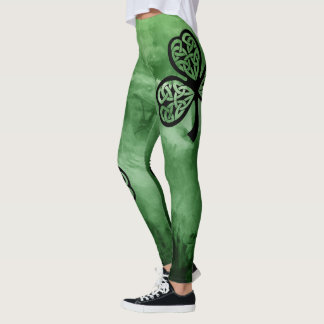 Leggings CÉLTICO MÁGICO San Patricio el TRÉBOL de la NIEBLA