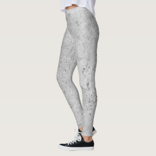 Leggings Cement Faux Concrete Masonry Funny