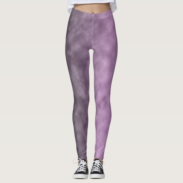 Leggings Ceniza Lila (Anverso)