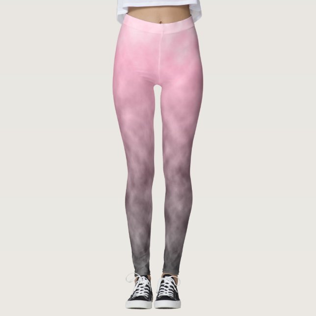 Leggings Ceniza Petalada (Anverso)