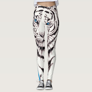 Leggings Tigre Blanco - Mallas