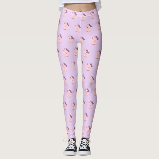 Leggings Cerdo Chica (Anverso)
