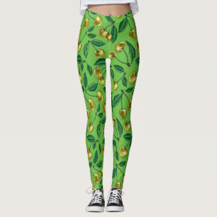 Leggings Cerezas amarillas