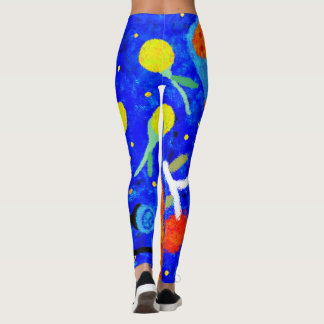 Leggings Cerezas de bayas azules