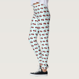 Leggings Cerezas dulces rojas - Elige tus colores