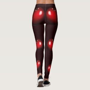 Leggings Cerezas dulces - Rojo oscuro