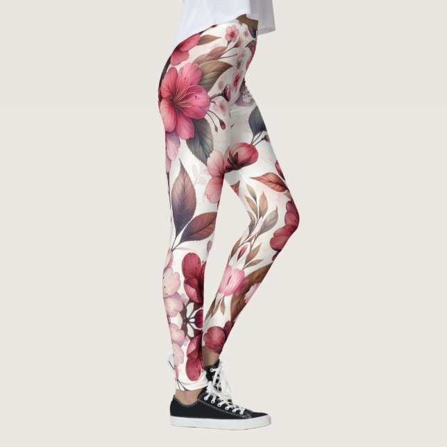 Leggings Cerezo en flor (Derecha)