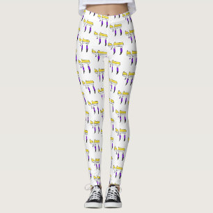 Leggings Chai de la bandera del orgullo no binario