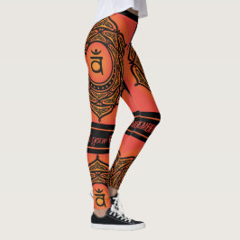 Leggings Chakra sacro tribal céltico