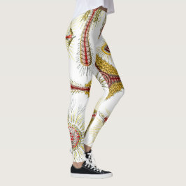 Leggings Chamomile salvaje de Ernst Haeckel, naturaleza vin