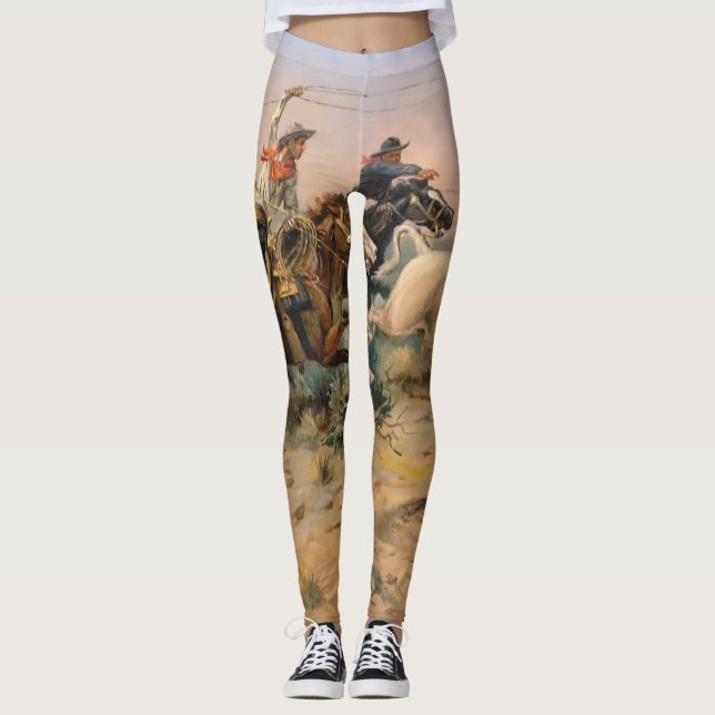 Leggings Charles Marion Russell - Herd Quit (Anverso)