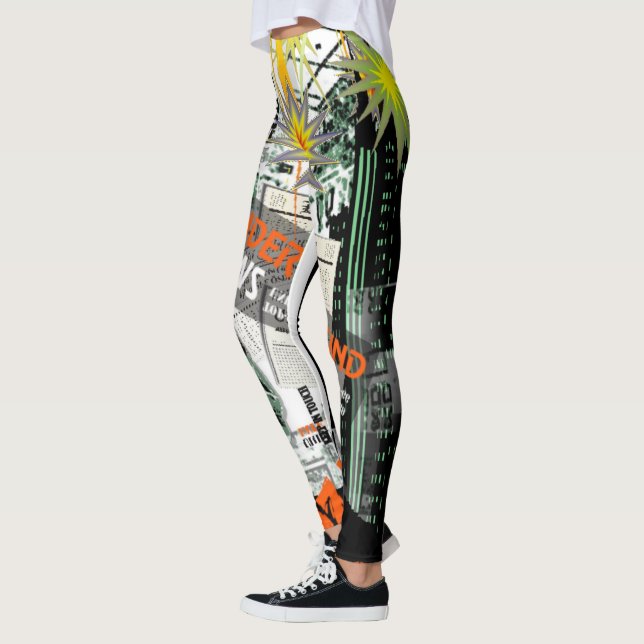 Leggings Chat en la ciudad (Izquierda)