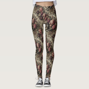 Leggings Château des Loups - Victoriano gótico
