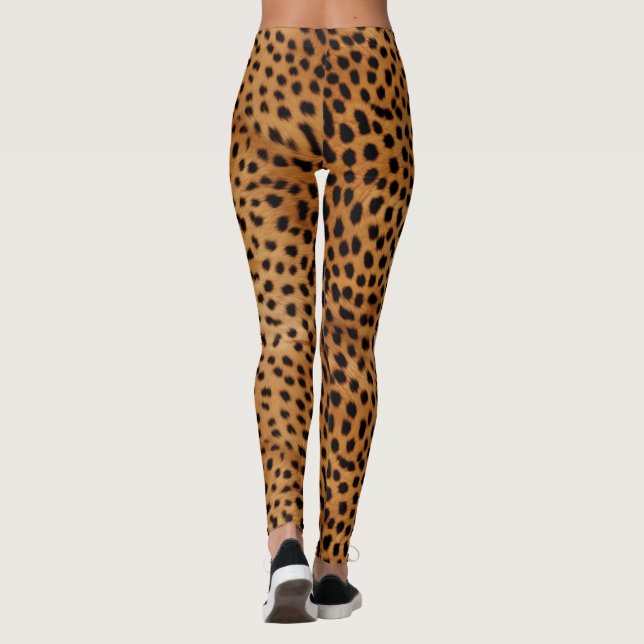 Leggings Cheetah Animal Fur (Reverso)