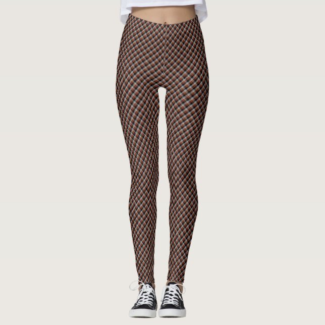 Leggings Cheque del club de armas rusticas de Coigach Tweed (Anverso)