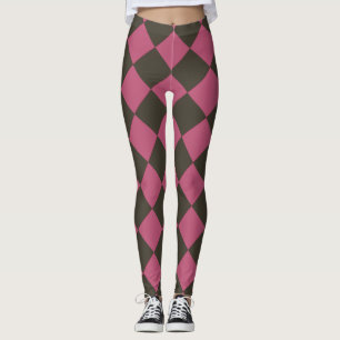 Leggings Cheques de colores - Choco-Cherry