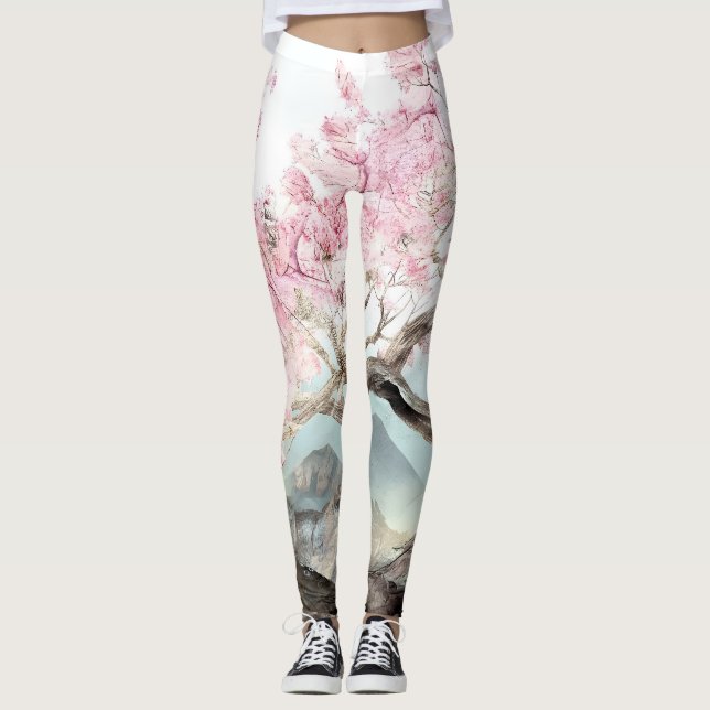 Leggings Cherry Blossom Serenade (Anverso)