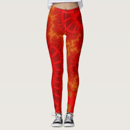 Leggings Cherry Red Remix