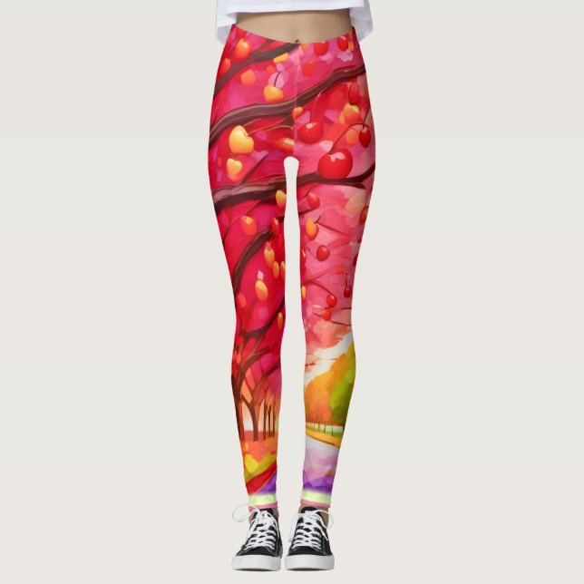 Leggings Cherry Tree Lane (Anverso)