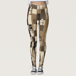 Leggings Chess Board