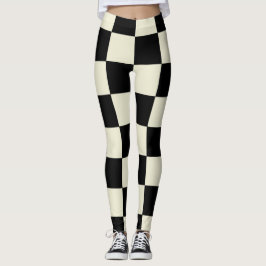 Leggings Chessboard lecna