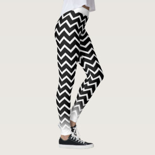 Leggings Chevron blanco en tu coronel.