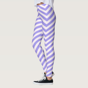 Leggings Chevron Púrpura