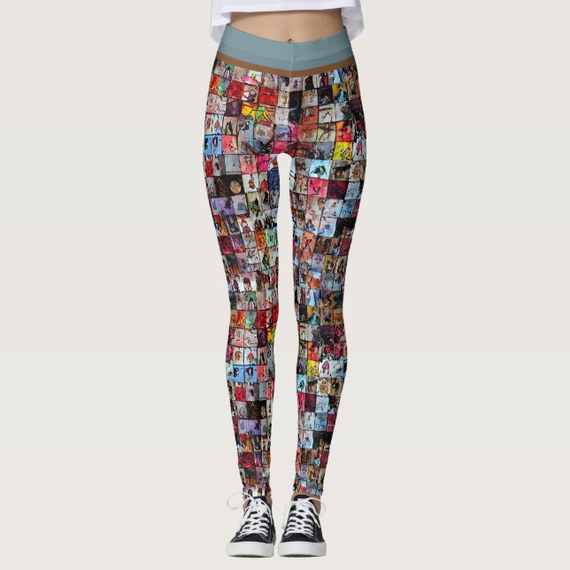 Leggings Chibi Sketch Photo Wall (Anverso)
