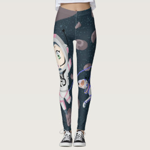 Leggings Chica asteroide