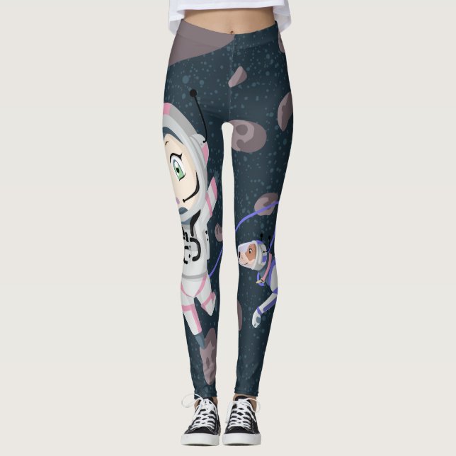 Leggings Chica asteroide (Anverso)