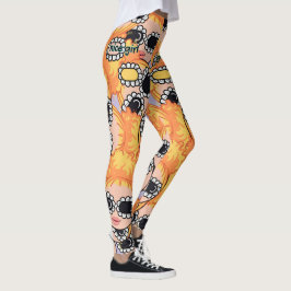 Leggings chica bonita rubia
