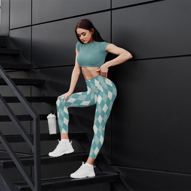 Leggings Chica Clásico Verificador verde de entrenamiento M (Subido por el creador)