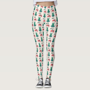 Leggings Chica De Baile Tap Clase De Tapanza Verde azulada 
