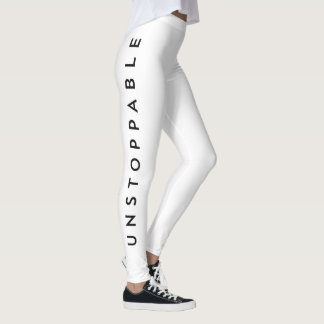 Leggings Chica de Nueva York imparable Tipografía motivacio