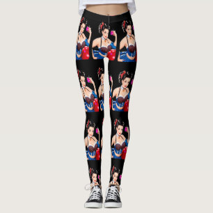 Leggings Chica del Fiesta de cócteles Thunder_Cove