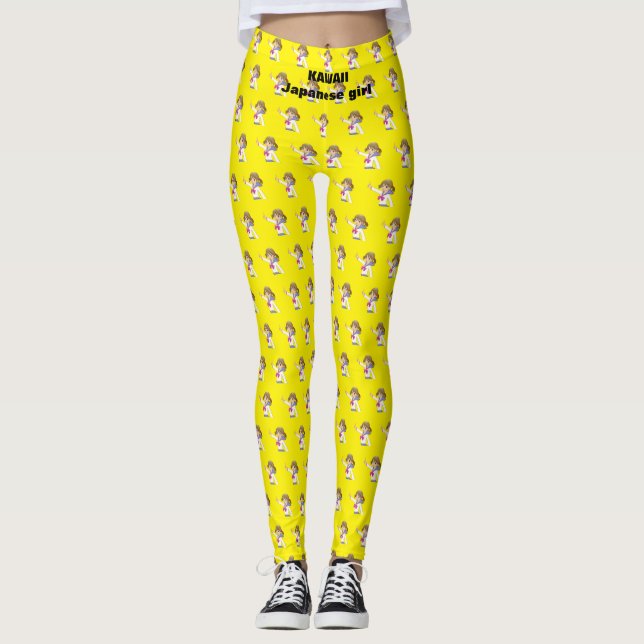 Leggings chica japonés KAWAII (Anverso)