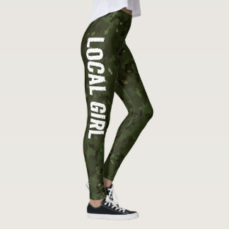 LEGGINGS CHICA LOCAL CAMO GREEN LG