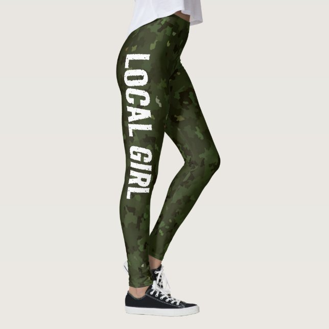 LEGGINGS CHICA LOCAL CAMO GREEN LG (Derecha)