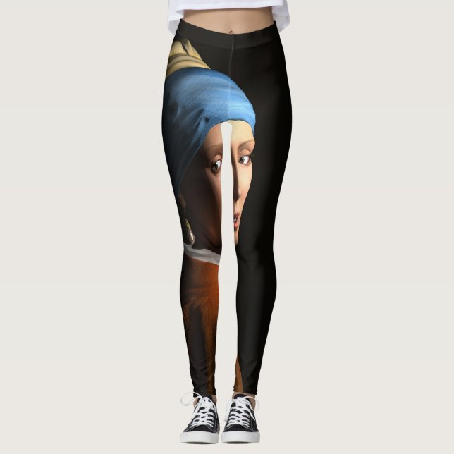 Leggings Chica personalizado Con Perlas Que Se Adquiren (Anverso)