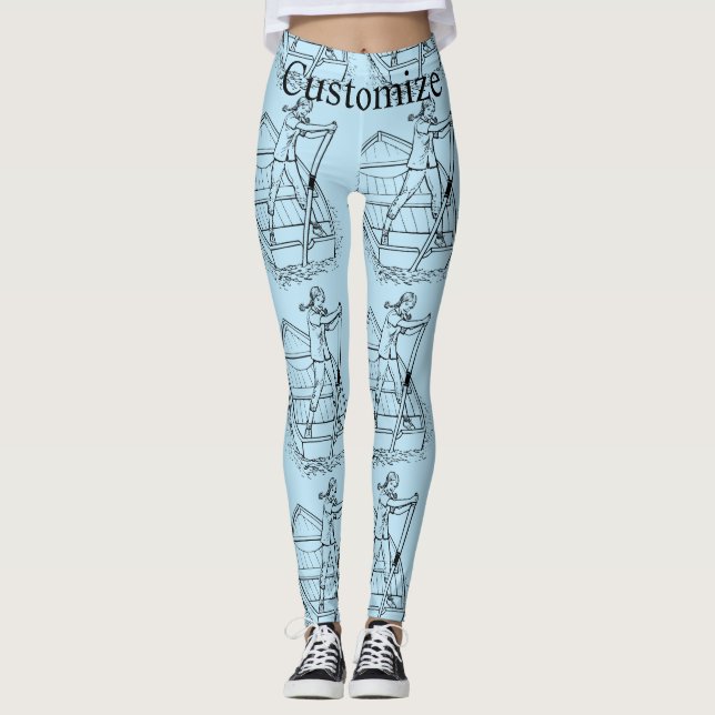 Leggings Chica Power Sculling Boat Thunder_Cove (Anverso)