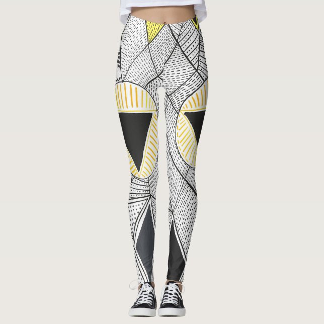 Leggings Chica tribal roto (Anverso)