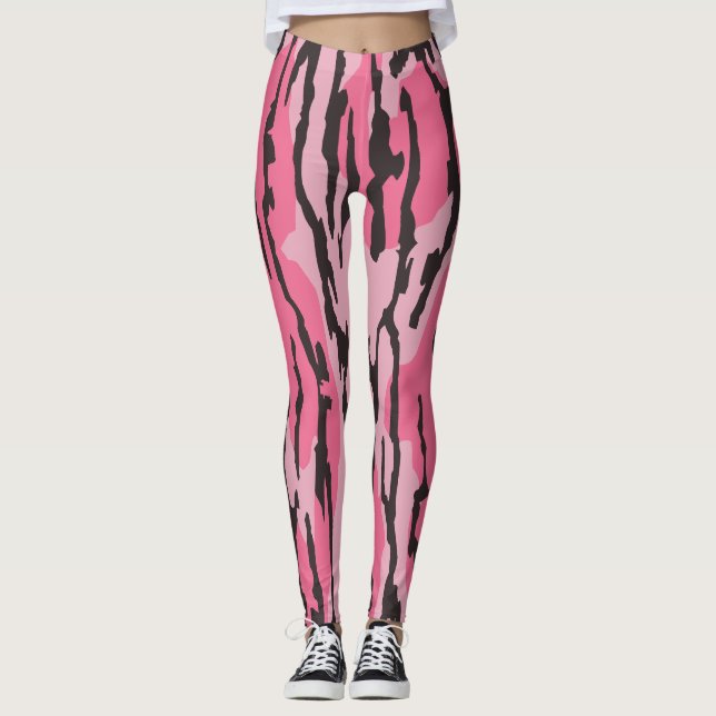 Leggings Chicas de Bottomland camo rosa bottomland Camo (Anverso)