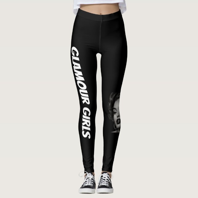 Leggings Chicas de glamour (Anverso)