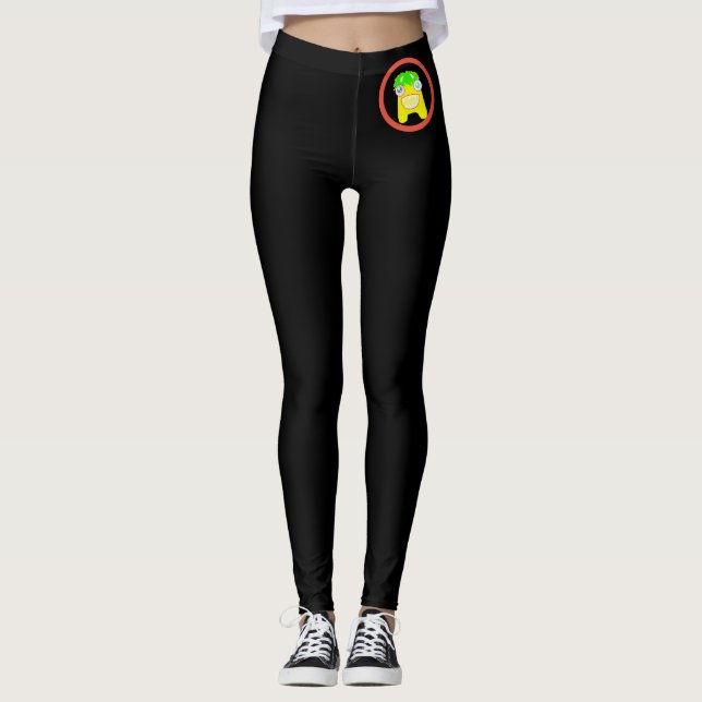 Leggings Chicas de Legues FELIZ MONSTER VOGUE (Anverso)