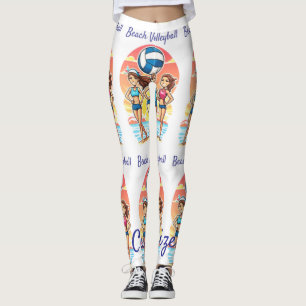 Leggings Chicas de voleibol de playa Thunder_Cove