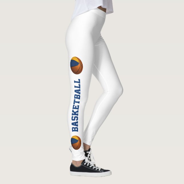 Leggings chicas del equipo de oro azul (Derecha)