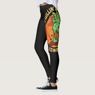 Leggings Chillin con mis zombies