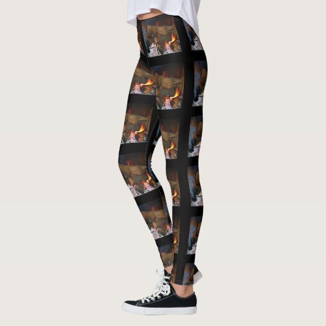 LEGGINGS CHIMENEA, TIEMPO DE RELAJARSE (Izquierda)