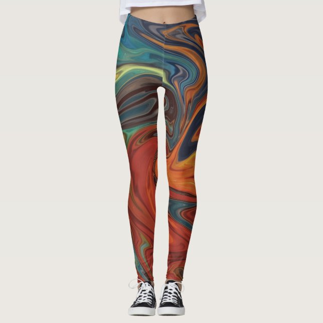 Leggings chimeneas y helados (Anverso)