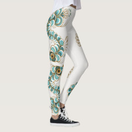 Leggings Chimera - Piernas todo-sobre-impresión de caballit